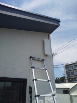 デザインアンテナ設置風景