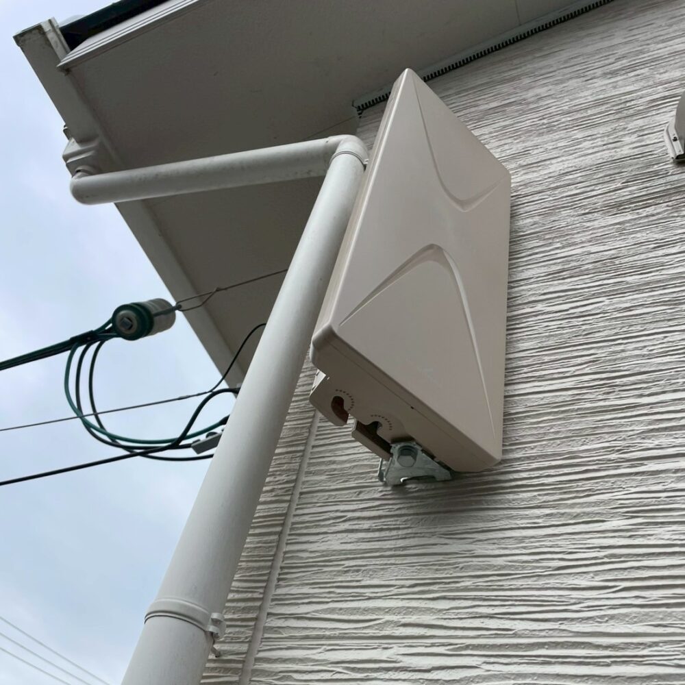2025/4/25　京都府舞鶴市　デザインアンテナ設置工事