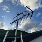 2025/5/6　広島市安佐北区　UHFアンテナ設置工事