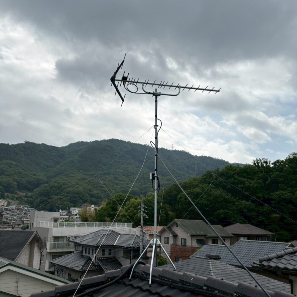 2025/5/23　広島県広島市安芸区　八木式アンテナ設置工事