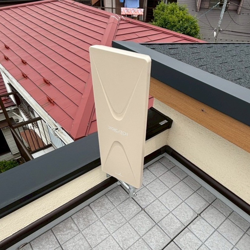 2025/6/1　埼玉県さいたま市浦和区　デザインアンテナ設置工事