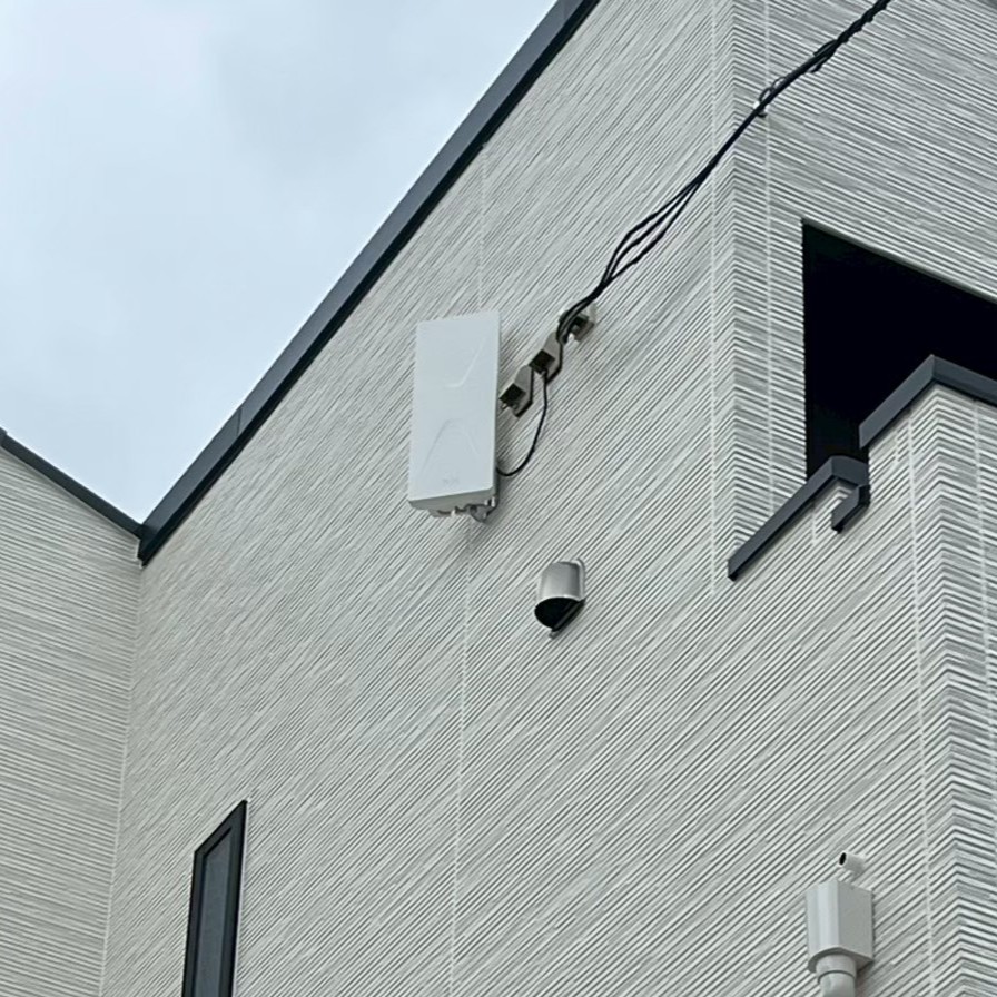 2025/10/19 兵庫県神戸市中央区 デザインアンテナ設置工事