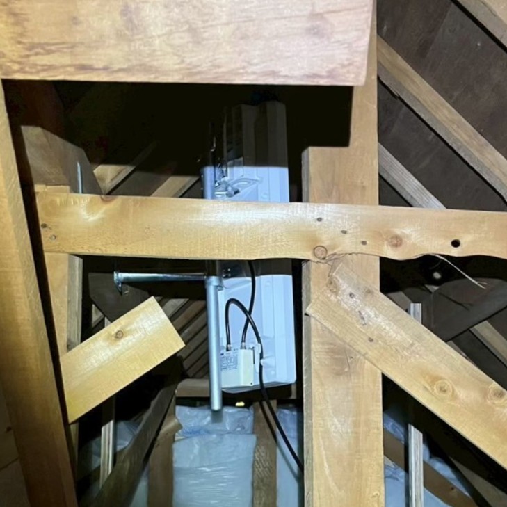 2025/10/18　滋賀県湖南市　デザインアンテナ設置工事