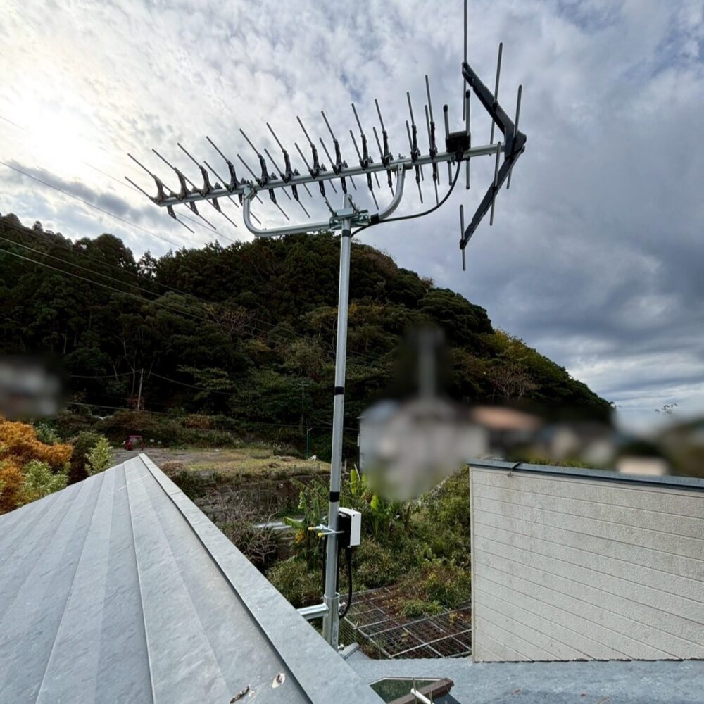 2025/12/25　千葉県鴨川市　パラスタックアンテナ交換工事
