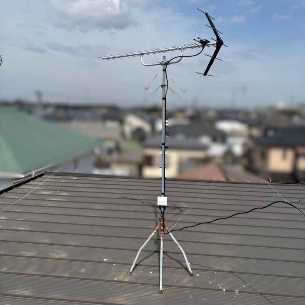 2025/12/11　千葉県富里市　八木式アンテナ交換工事