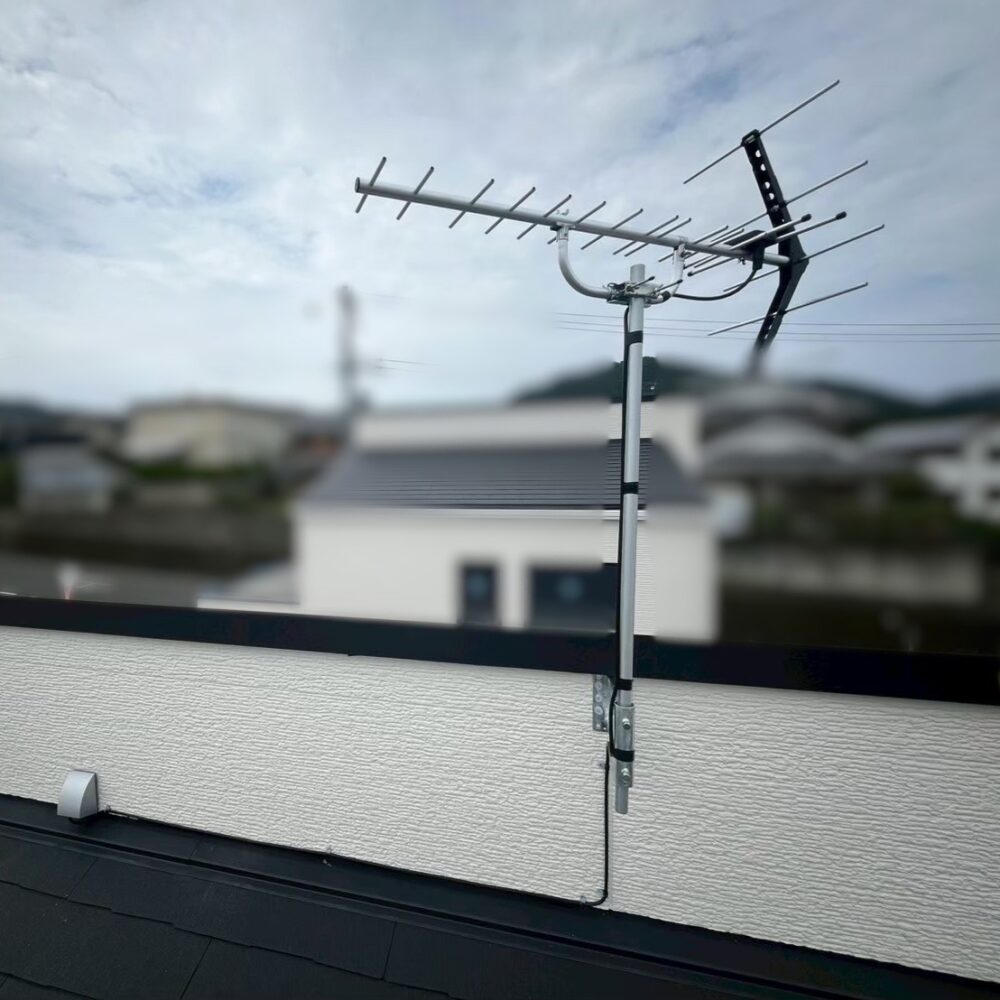 2025/10/31　滋賀県野洲市　八木式アンテナ設置工事