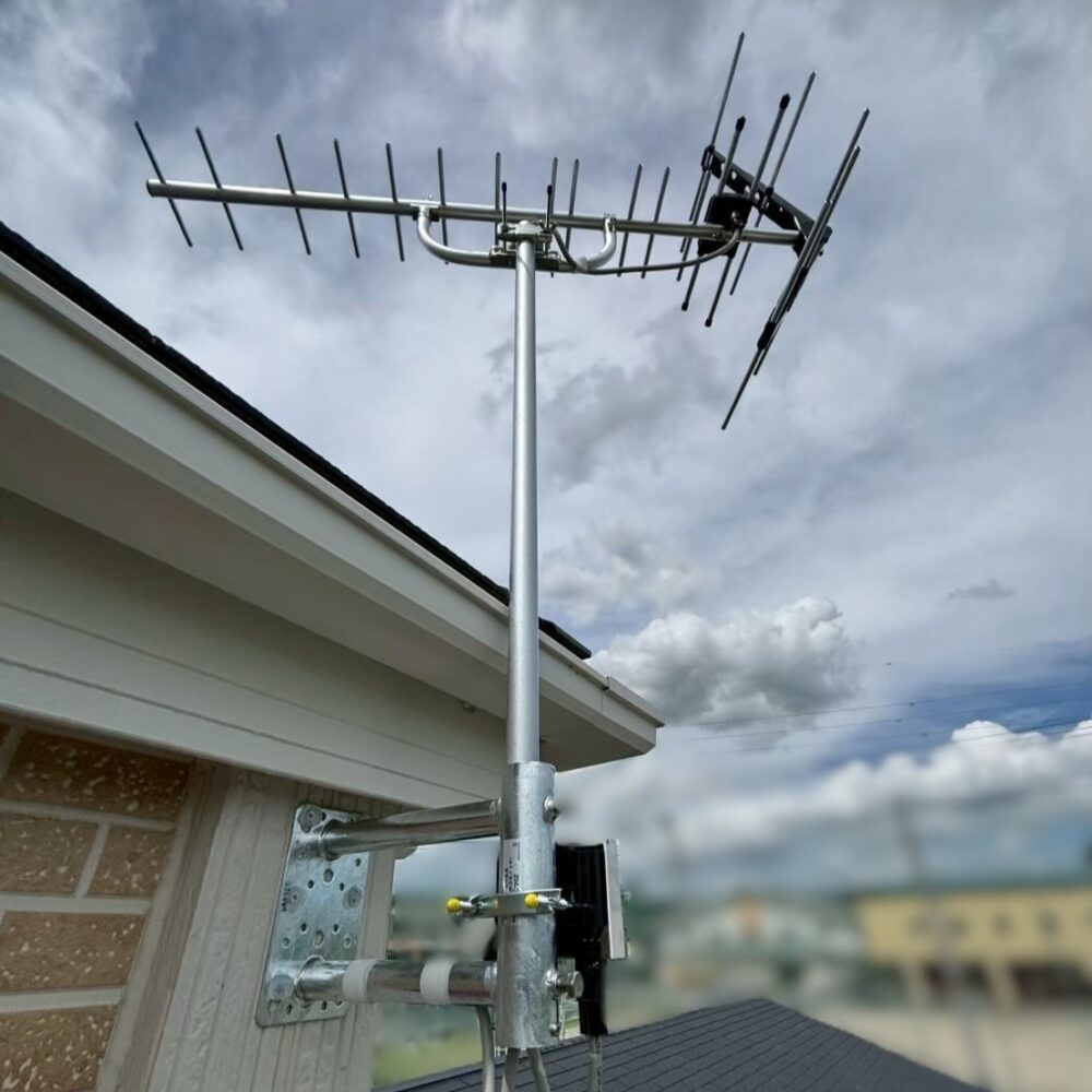 2025/12/8　栃木県矢板市　八木式アンテナ設置工事