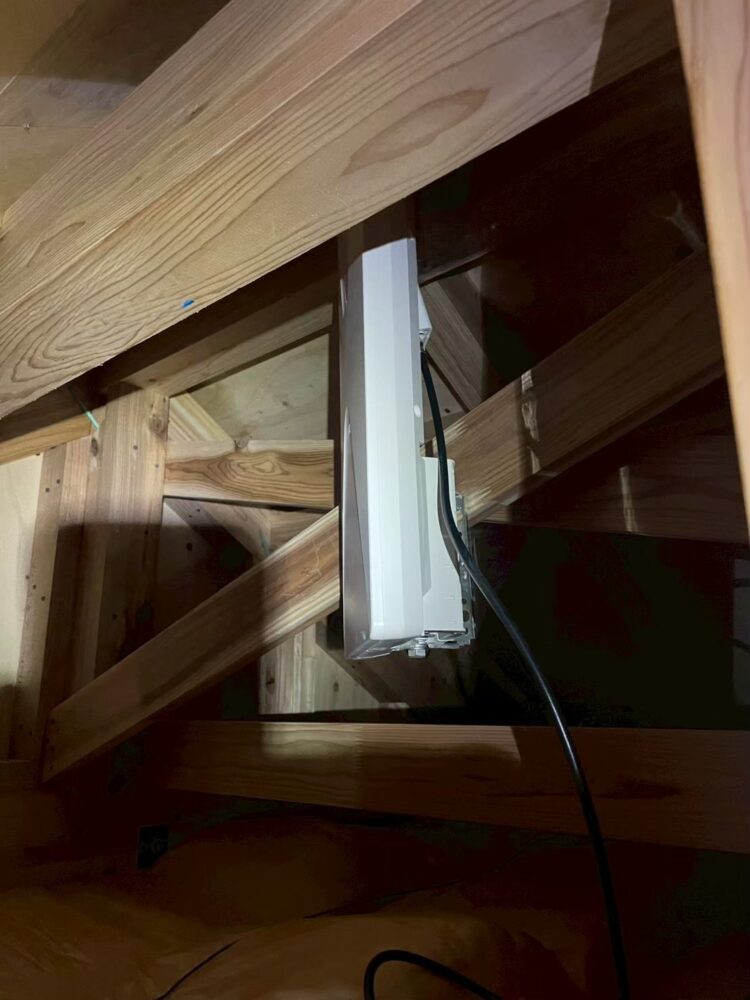 2026/1/12　福岡県築上郡上毛町　デザインアンテナ設置工事