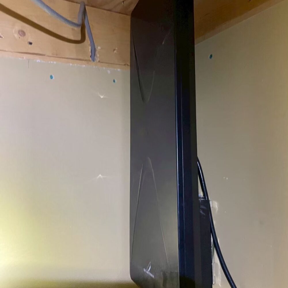 2026/1/14　福岡県直方市　デザインアンテナ設置工事