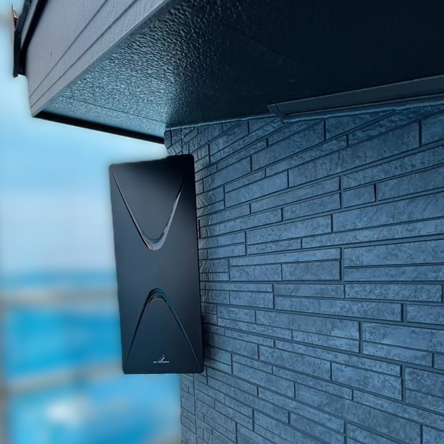 2026/1/17　茨城県東茨城郡城里町　デザインアンテナ設置工事