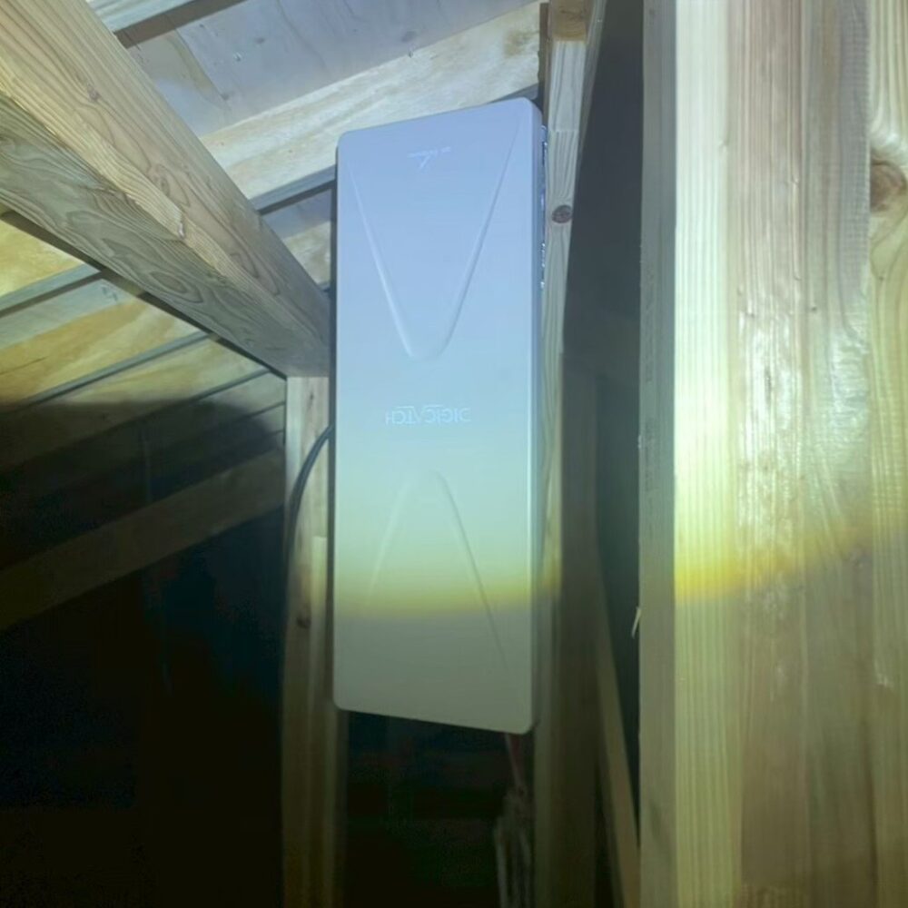 2026/2/21　愛知県稲沢市　デザインアンテナ設置工事