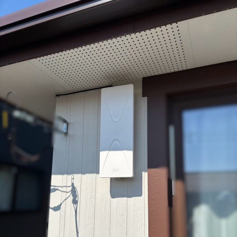 2026/2/28　群馬県館林市　デザインアンテナ設置工事