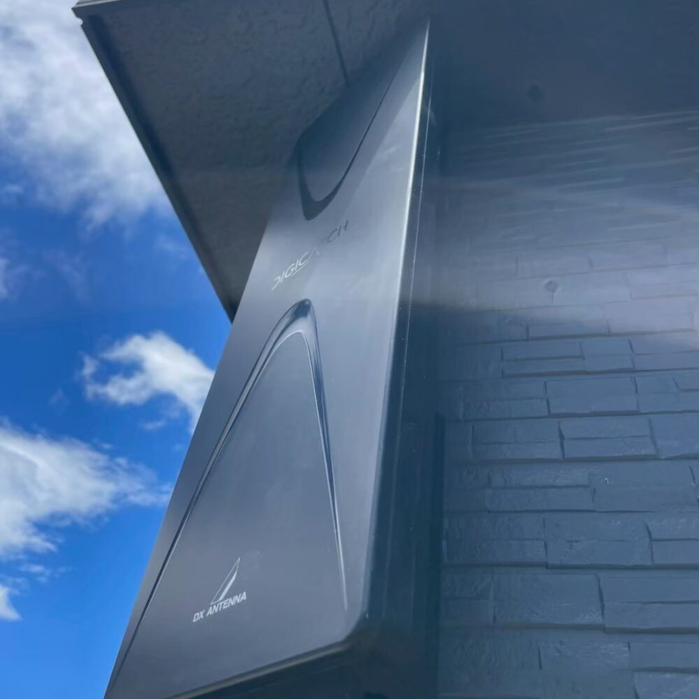 2026/2/8　熊本県山鹿市　デザインアンテナ設置工事