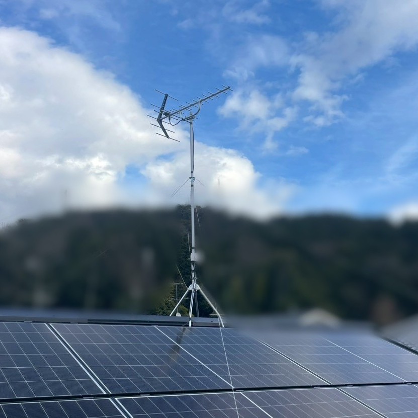 2026/2/5　京都府京都市伏見区　八木式アンテナ設置工事