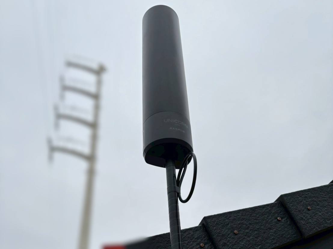 20260311　岡山県井原市　ユニコーンアンテナ設置工事