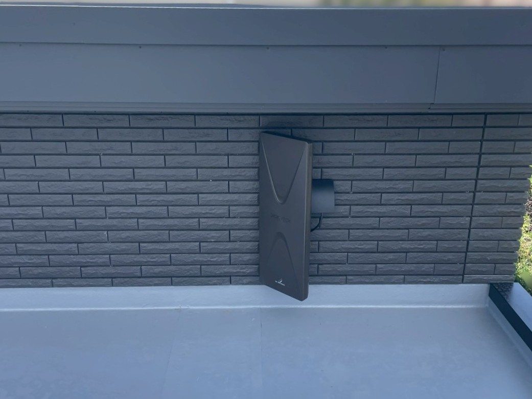 2026/4/13　福岡県柳川市　デザインアンテナ設置工事