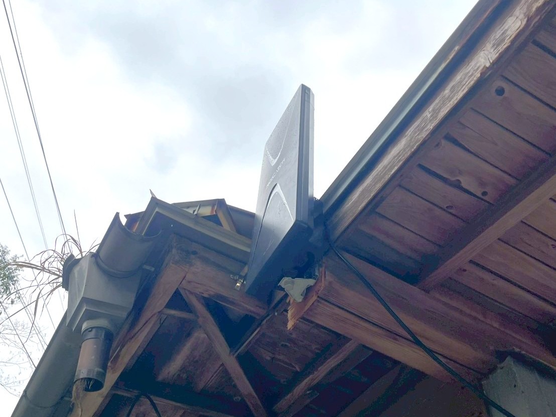 2026/4/23　長崎県西海市　デザインアンテナ交換工事