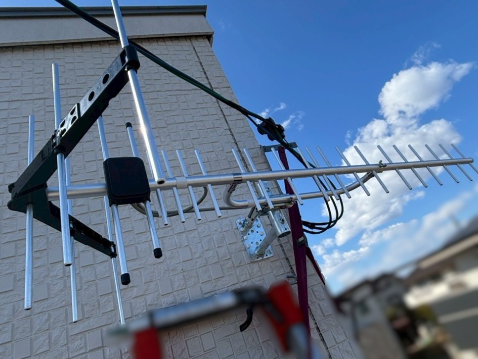 2026/3/31　岡山県浅口市　八木式アンテナ設置工事