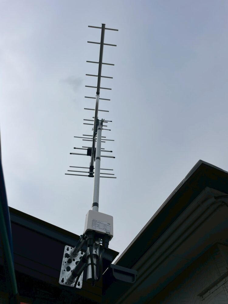 2026/4/30　兵庫県宍粟市　八木式アンテナ設置工事