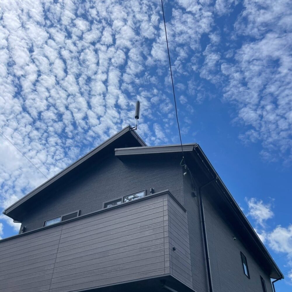 2026/8/27　長崎県雲仙市　デザインアンテナ設置工事