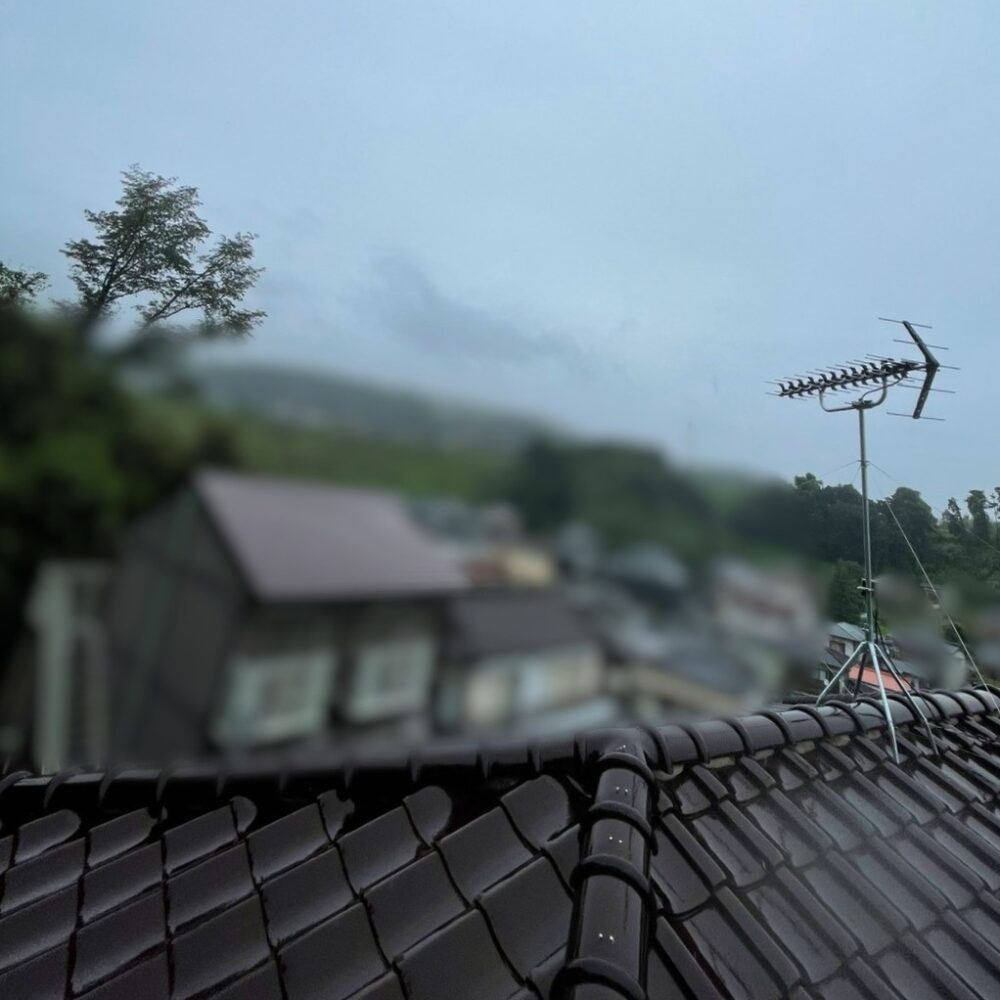2026/9/16　茨城県日立市　パラスタックアンテナ＋4K8K対応BSCSアンテナ交換工事